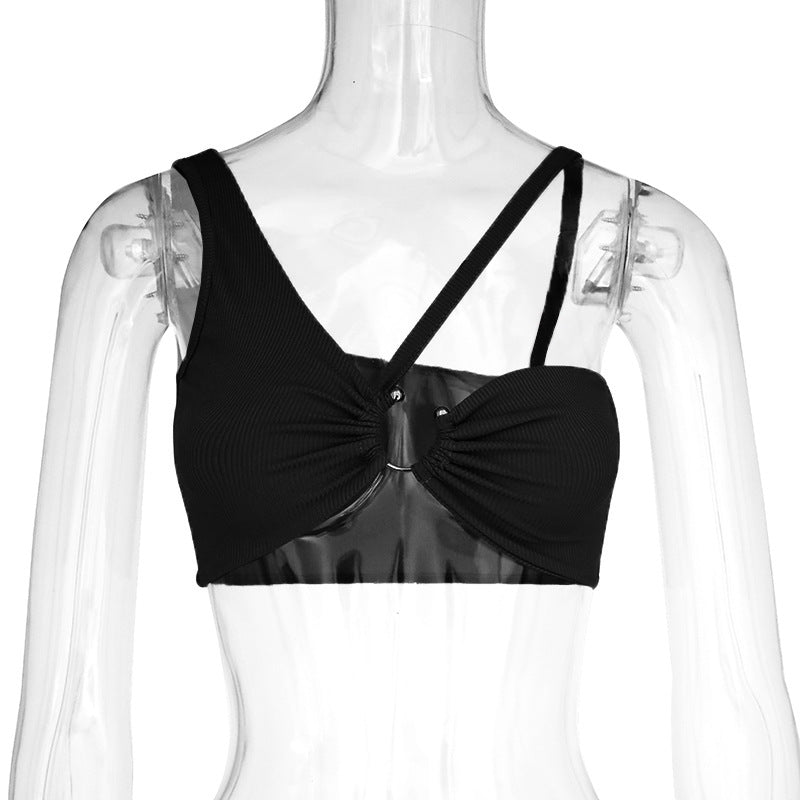 American-style Suspender Crop Top Hot Girl Vest