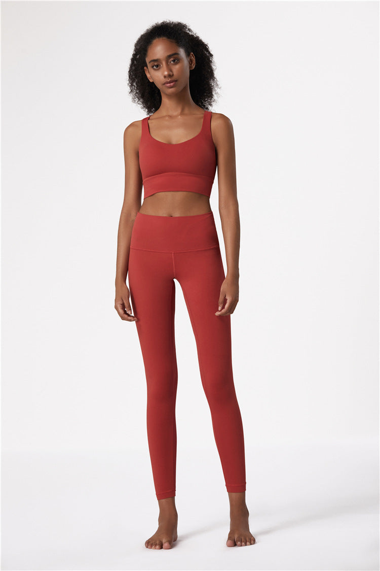 Peach Hip High Waist Hip Lift Yoga Pants