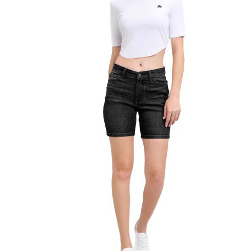 Fashionable Simple Versatile Casual Denim Shorts