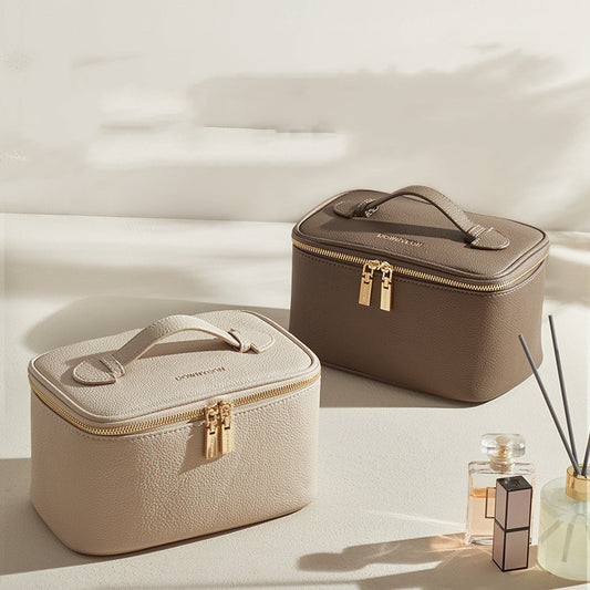 Storage Bag Pu Portable Square Portable