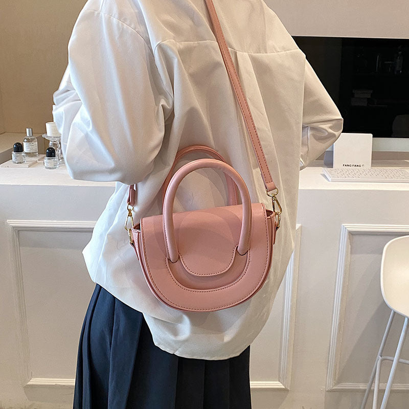 Women's Fashionable And Versatile Simple Single Shoulder Crossbody Bag