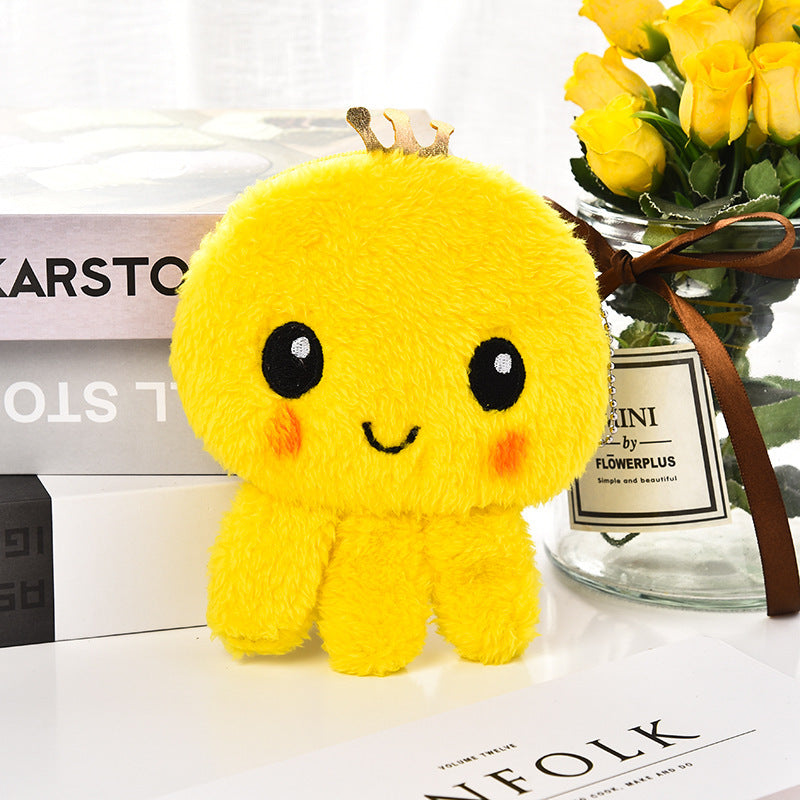 Cute Small Octopus Coin Purse Plush Mini-Portable
