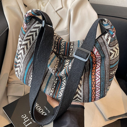 Large-capacity Vintage Versatile Crossbody Bag Fashionable