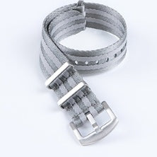 Colorful Striped Canvas Belt 20ADD22mm