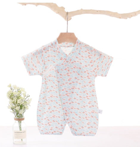 Baby Short Sleeve Onesie Summer Boys And Girls