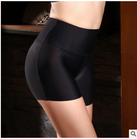 High-waisted, Close-in, Flat Corner, Traceless Ice Silk Panties For Women