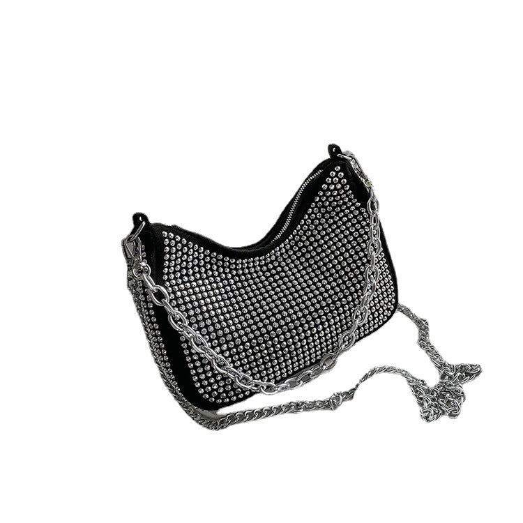 Popular Bright Diamond Women's New Fashion Messenger Bag