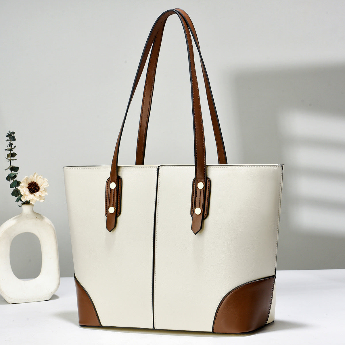 Large Capacity Tote Single Shoulder Underarm Bag