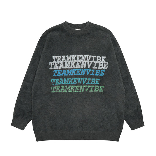 Men's Lazy Casual Crew Neck Inner Bottoming Sweater