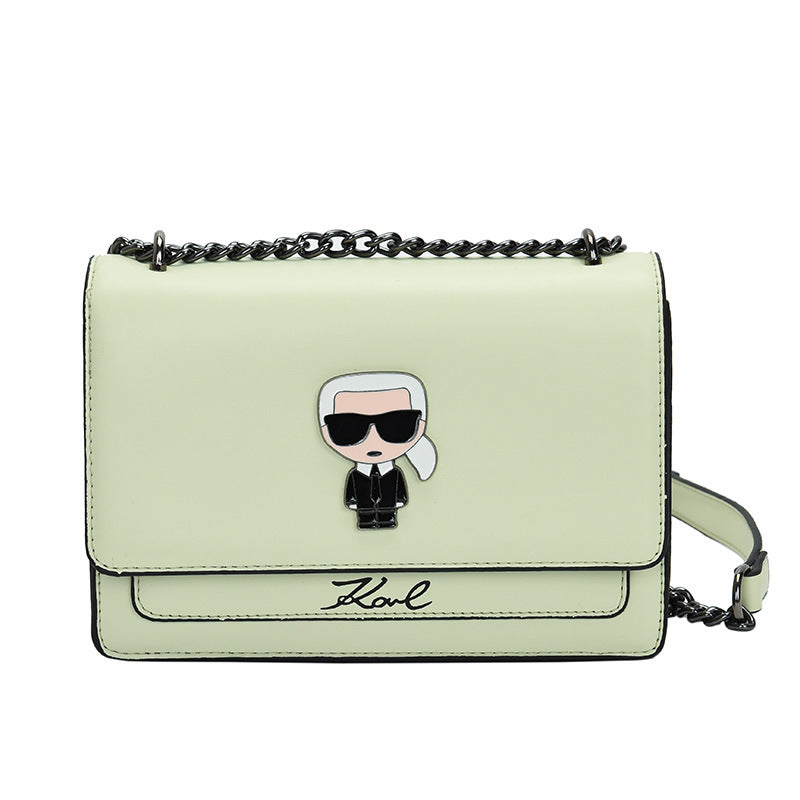 Fashion Chain One-shoulder Small Square Bag Lock