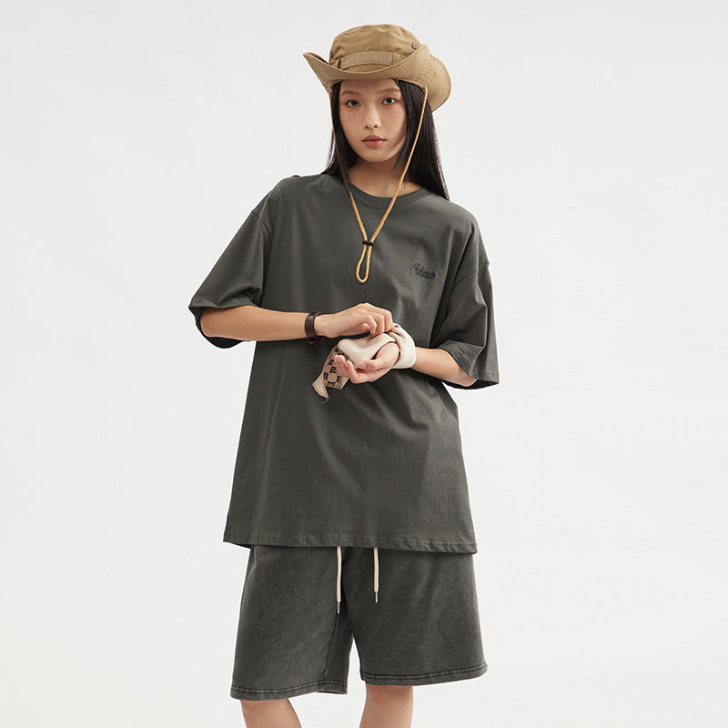 Men's American Minimalist Basic High Street Short Sleeve