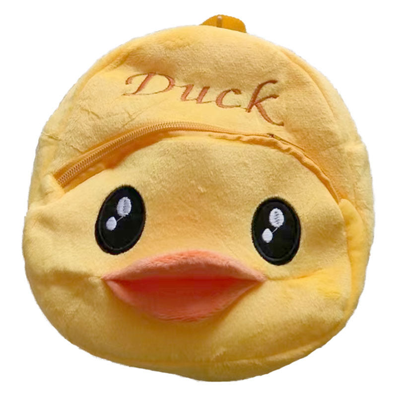 Early Childhood Education Cute Baby Children Plush School Bag
