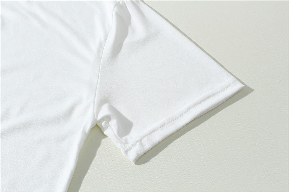 Rabbit Print Short-sleeved Team Fabrics