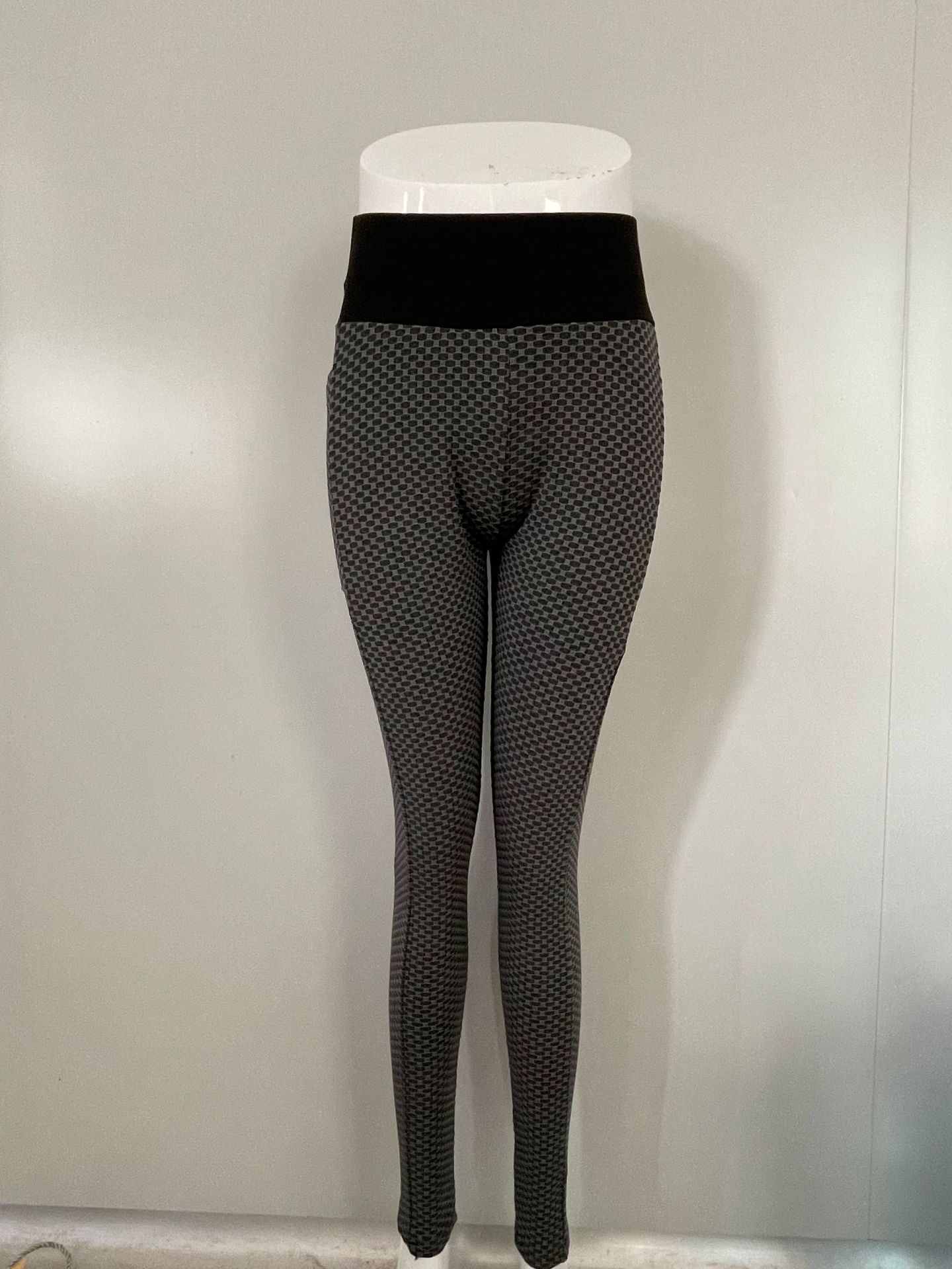 Honeycomb Fitness Yoga Pants High Waist And Buttocks Sports Tights Large Size
