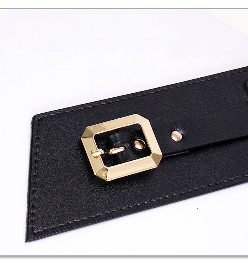 Korean Waist Cowhide Belt A Must-have For A Coat