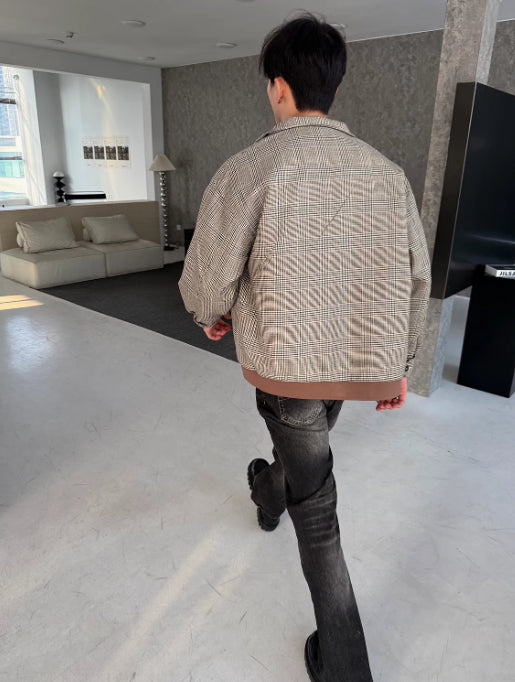 Retro Senior Casual Lapel Baggy Coat