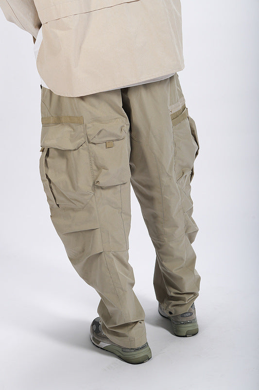 European And American High Street Ins Vintage Slim Casual Trousers