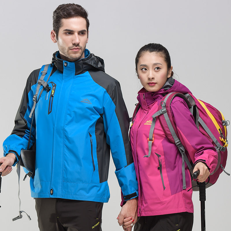Spring And Autumn Thin With Shell Coat Outdoor Sports Workwear Coat Printing