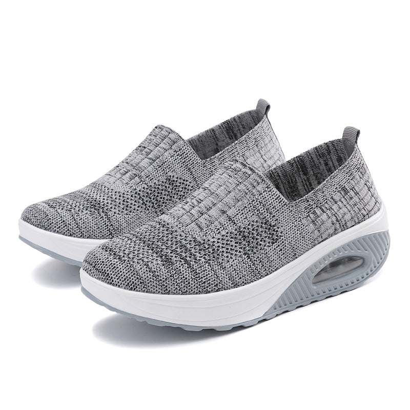 Middle-aged And Elderly Mom Shoes Mesh Outdoor Running Shoes