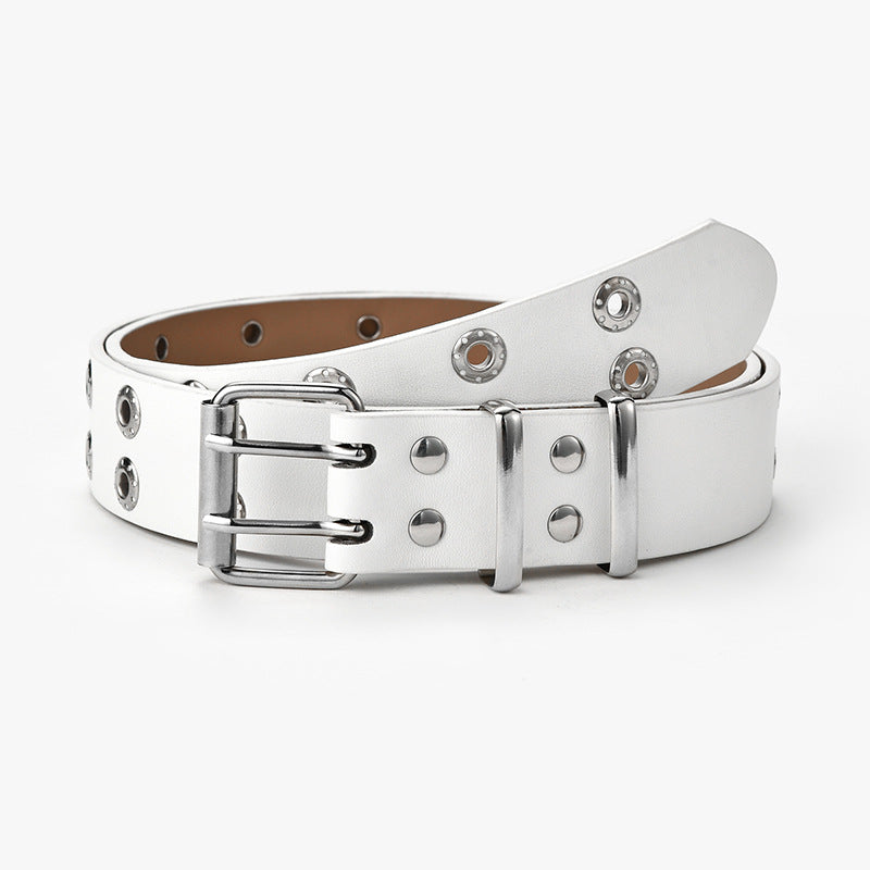 Double Breasted Waistband Hip-hop Chain Versatile
