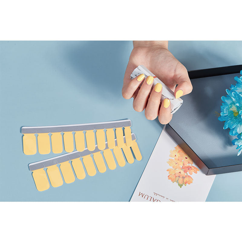 European And American Cross-border Tearable Color Nail Stickers