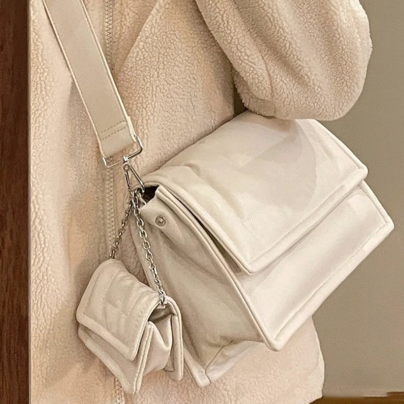 Large Capacity Stacked Shoulder Crossbody Underarm Sports Bag