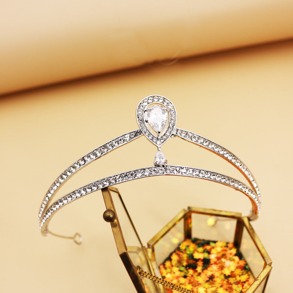 European And American Bride Crown Princess Wedding