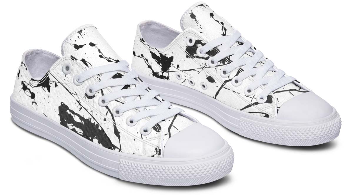 Fashion Print Couple Low-Top Canvas Shoes