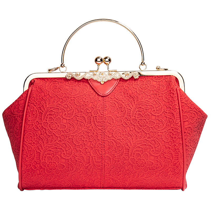 Fashion Women's Lace Handbag Large Capacity