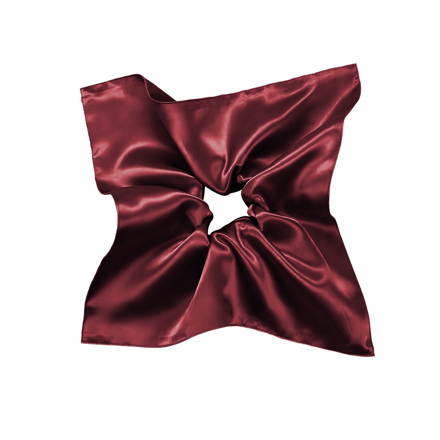 Square Hair Ring Wind Model Hair Accessories Solid Color