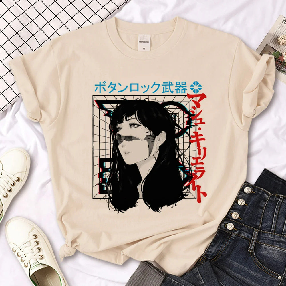 Simple Casual Printed Women's T-shirt