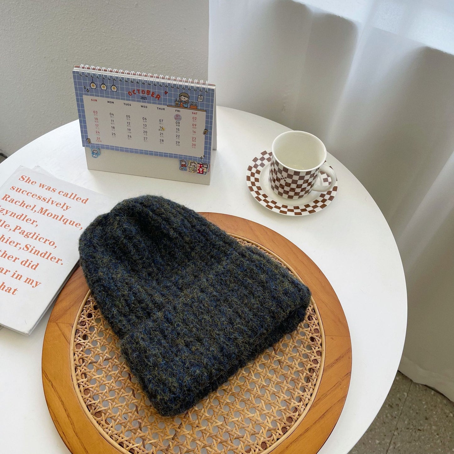 Thick Small Thick Needle Curled Wool Hat