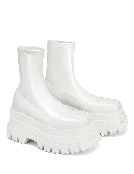 Autumn And Winter New Street Style Thick Soled Women's Boots