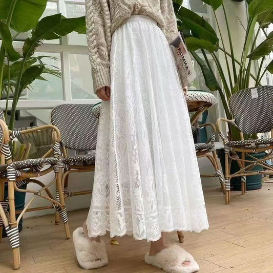 Womens Vintage Cheongsam Paired With A Midi Skirt