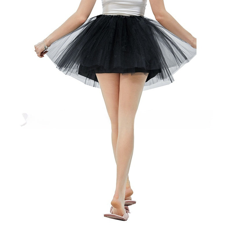 Lining Mesh Princess Pettiskirt 4-layer