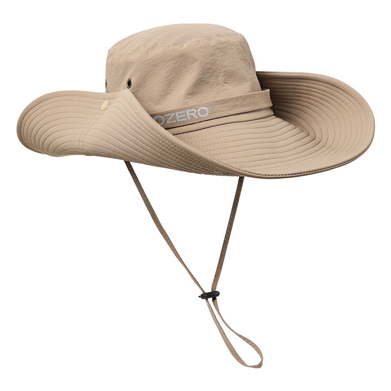 Outdoor Sun Protection Fishing Hat For Men And Women With Wide Brim In Summer