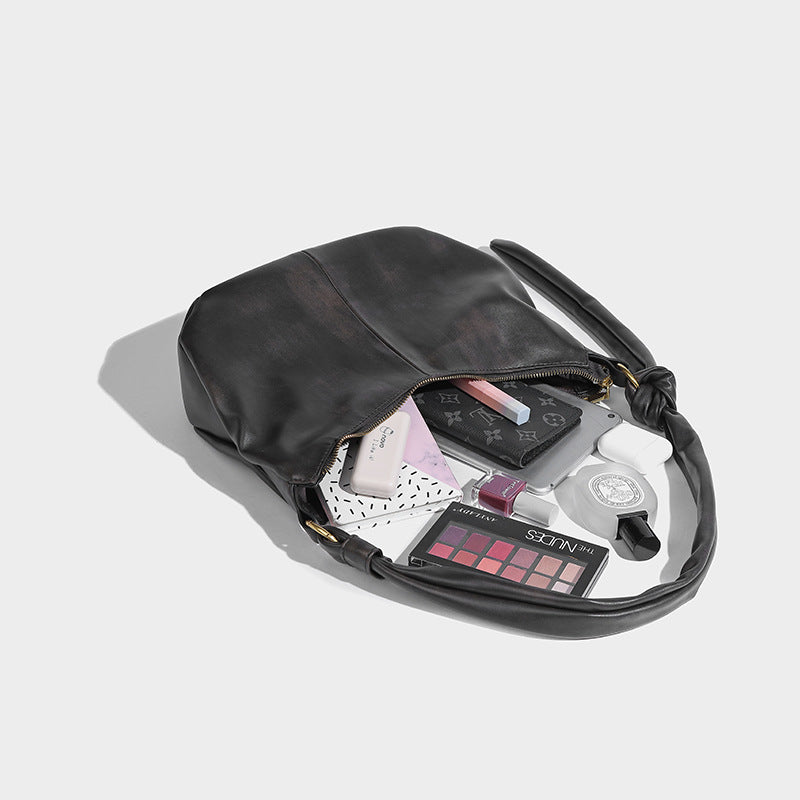 Texture Casual Versatile Large Capacity Shoulder Messenger Bag