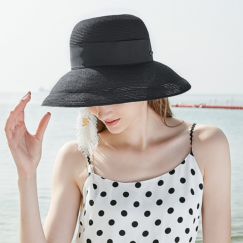 Women's Foldable Bucket Hat With Bow