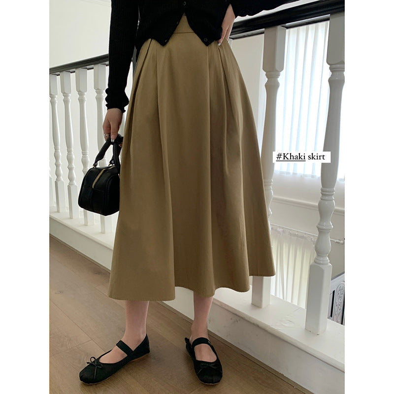 Modal A- Line Skirt Women's Mid-length