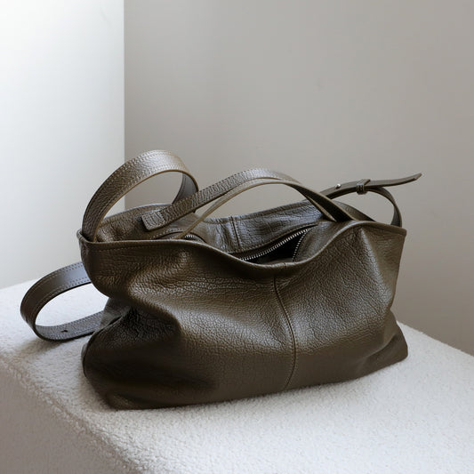 Commuter Shouldercrossbody Pillow Leather Bag