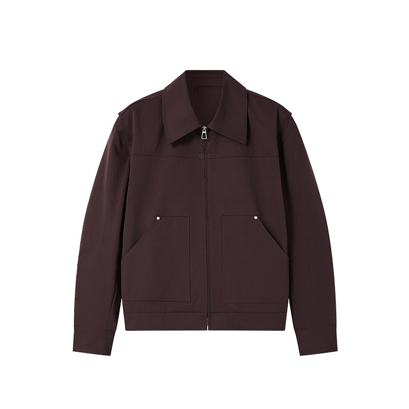 Elastic Rivet Tooling Short Jacket Autumn And Winter New Product