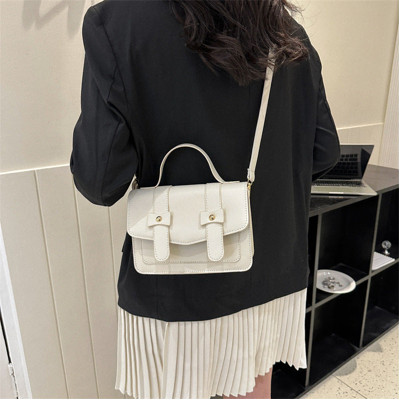 Retro Fashion Casual Crossbody Bag Simple Texture