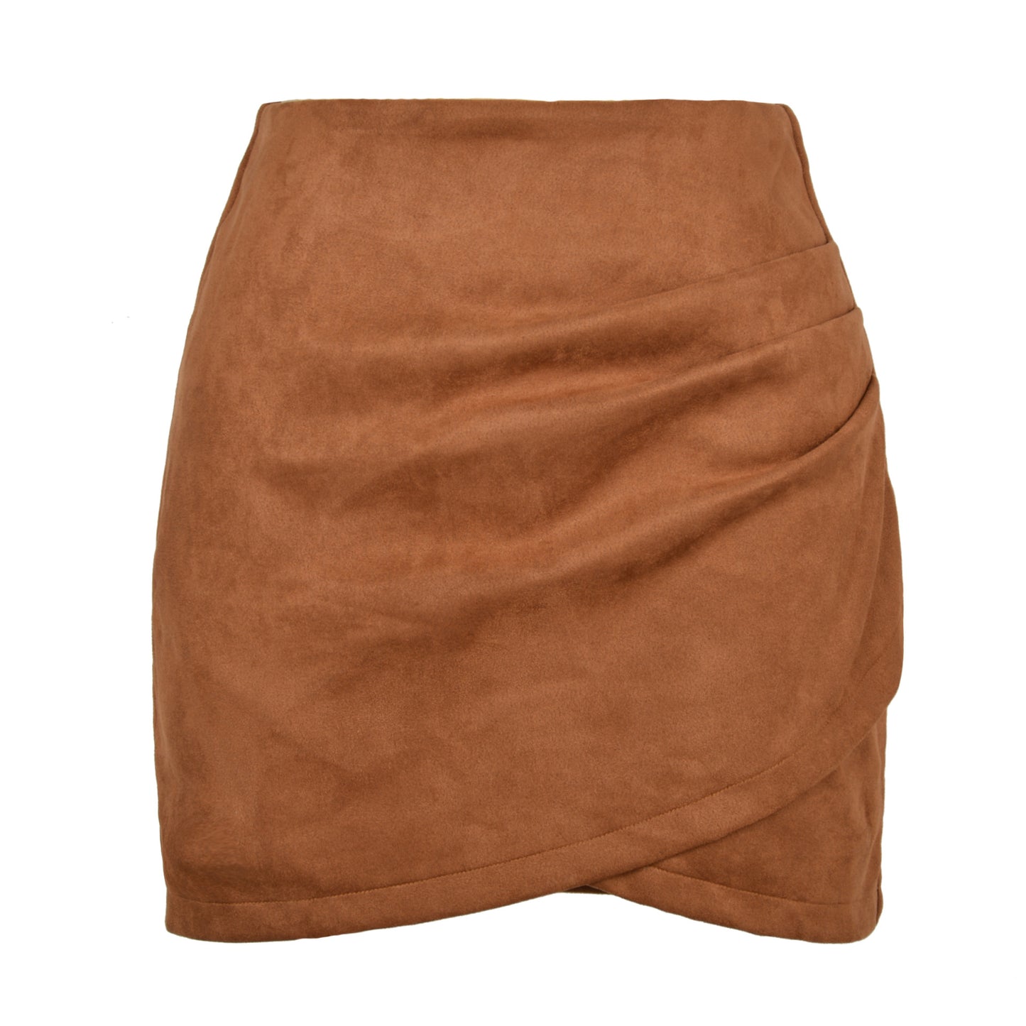Solid Color Sheath Skirt Autumn And Winter Irregular Women's Clothing