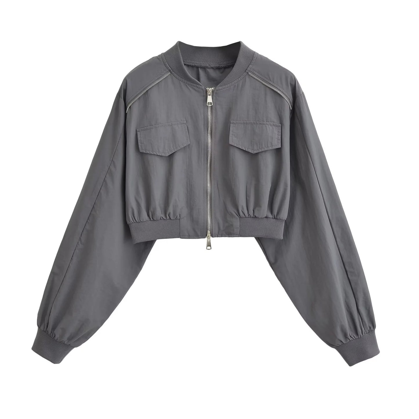 Short American-style Vintage Workwear Jacket