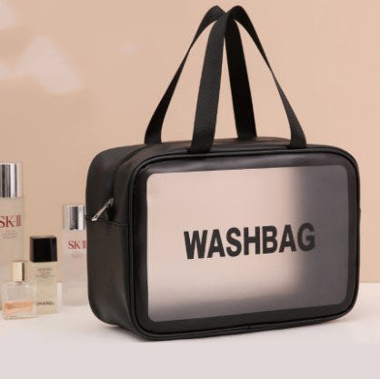Cosmetic Bag Large-capacity Portable Toilet Bag Female Waterproof And Transparent