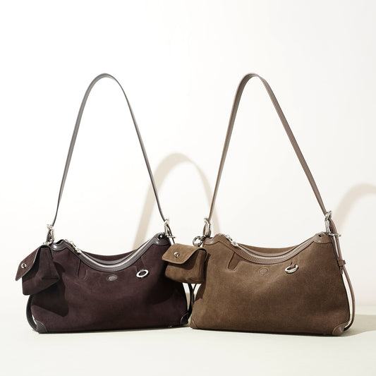 Vintage Crossbody Underarm Tote Bag