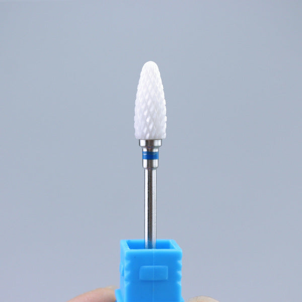 Tungsten Steel Ceramic Nail Polisher Grinding Head Accessories Tool