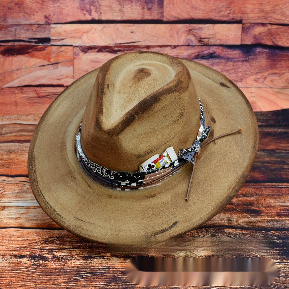 Fashion Retro Original Design Fedora Hat European And American Fur Felt Hat