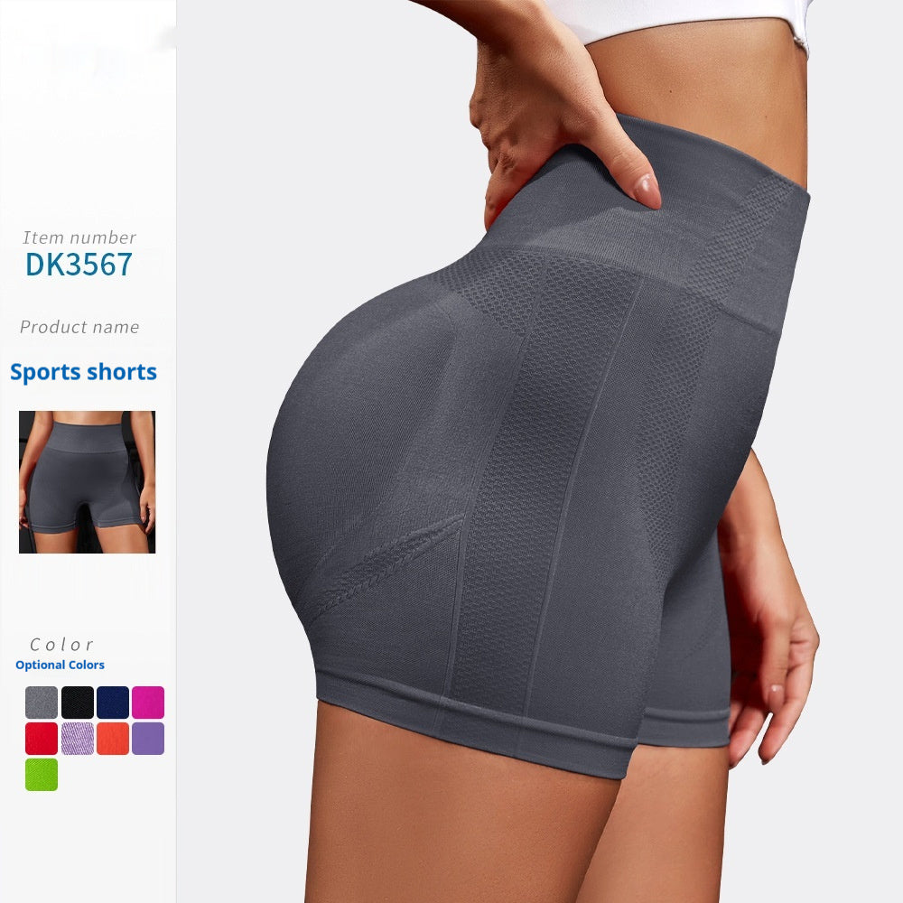 Yoga Shorts For Workouts High-waisted Form-fitting And Tummy-control