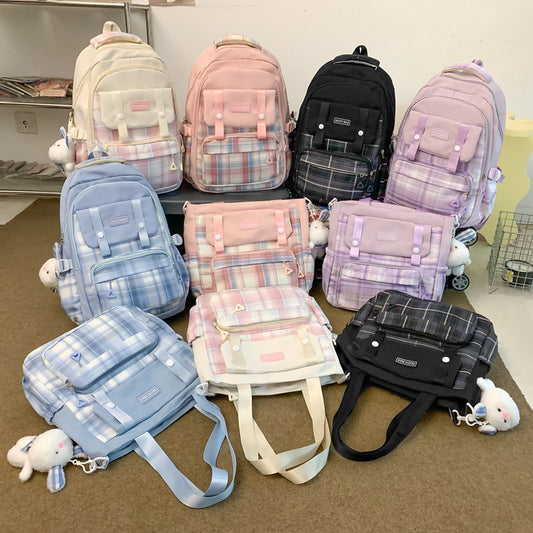 Large Capacity Portable Backpack For Female Students' Backpack